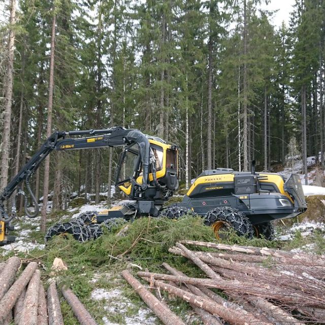 Maskin i skogen